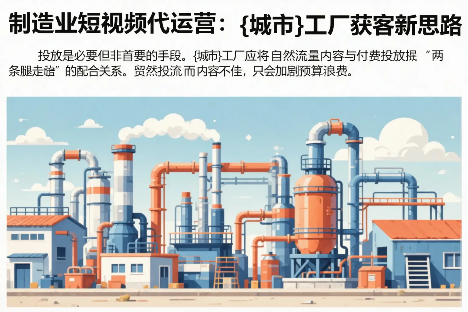 制造业短视频代运营：衡阳工厂获客新思路
