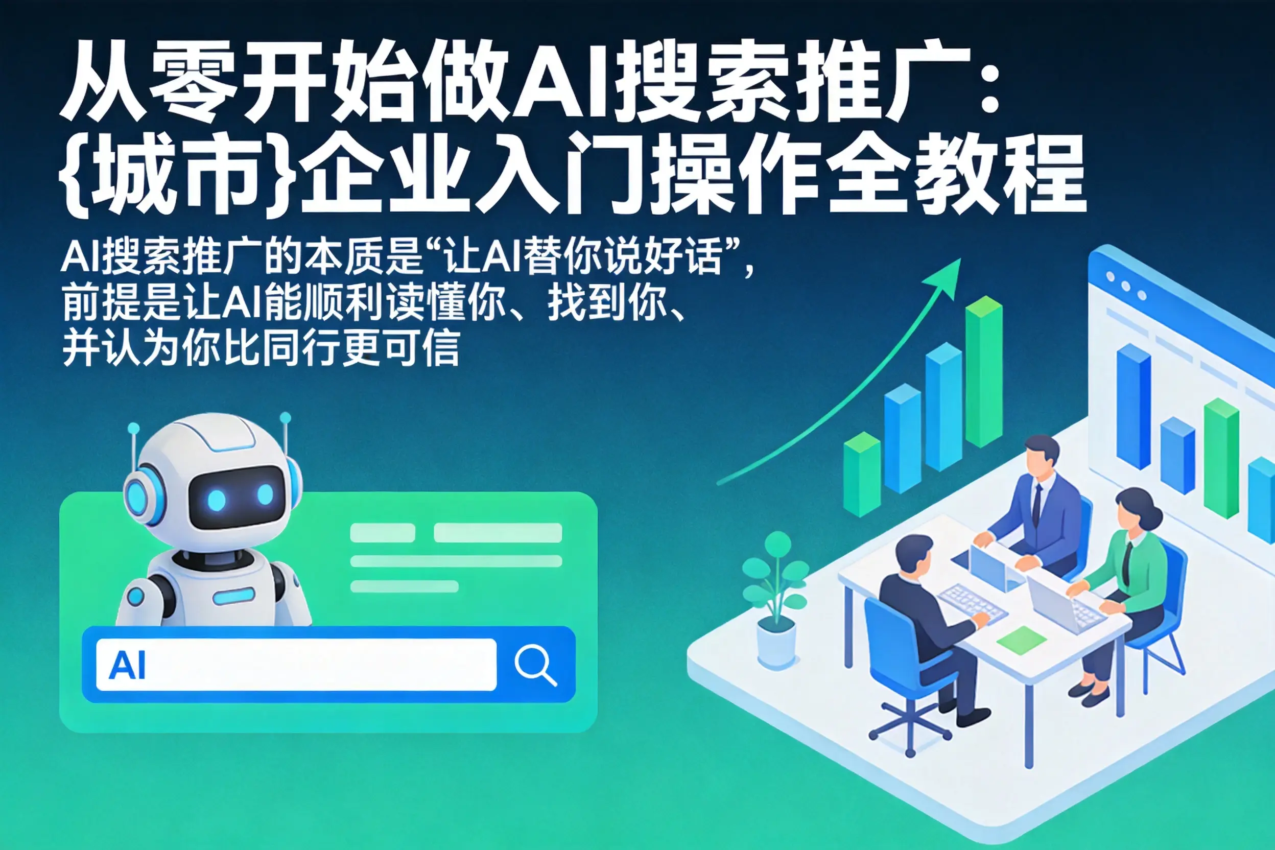 从零开始做AI搜索推广：衡阳企业入门操作全教程