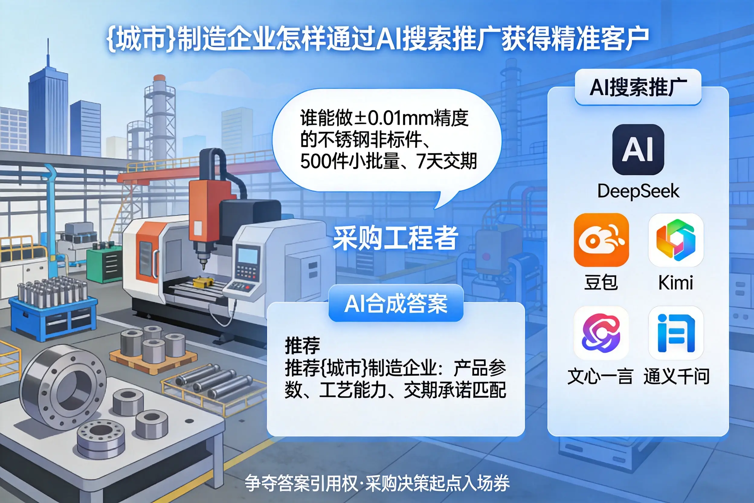 衡阳制造企业怎样通过AI搜索推广获得精准客户