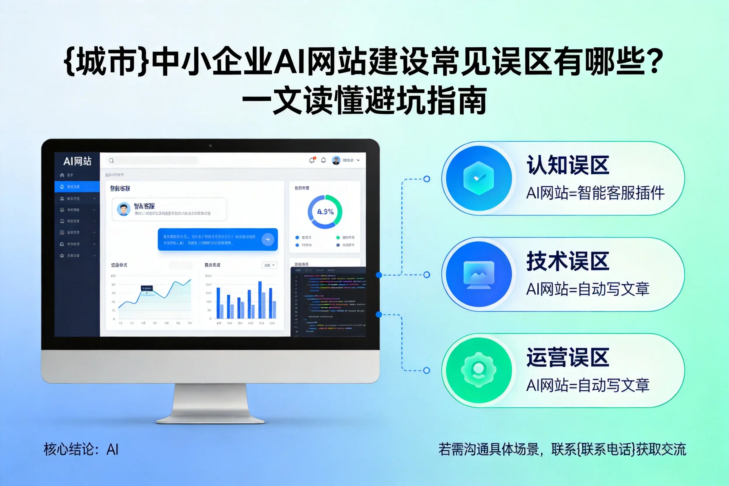 衡阳中小企业AI网站建设常见误区有哪些？一文读懂避坑指南