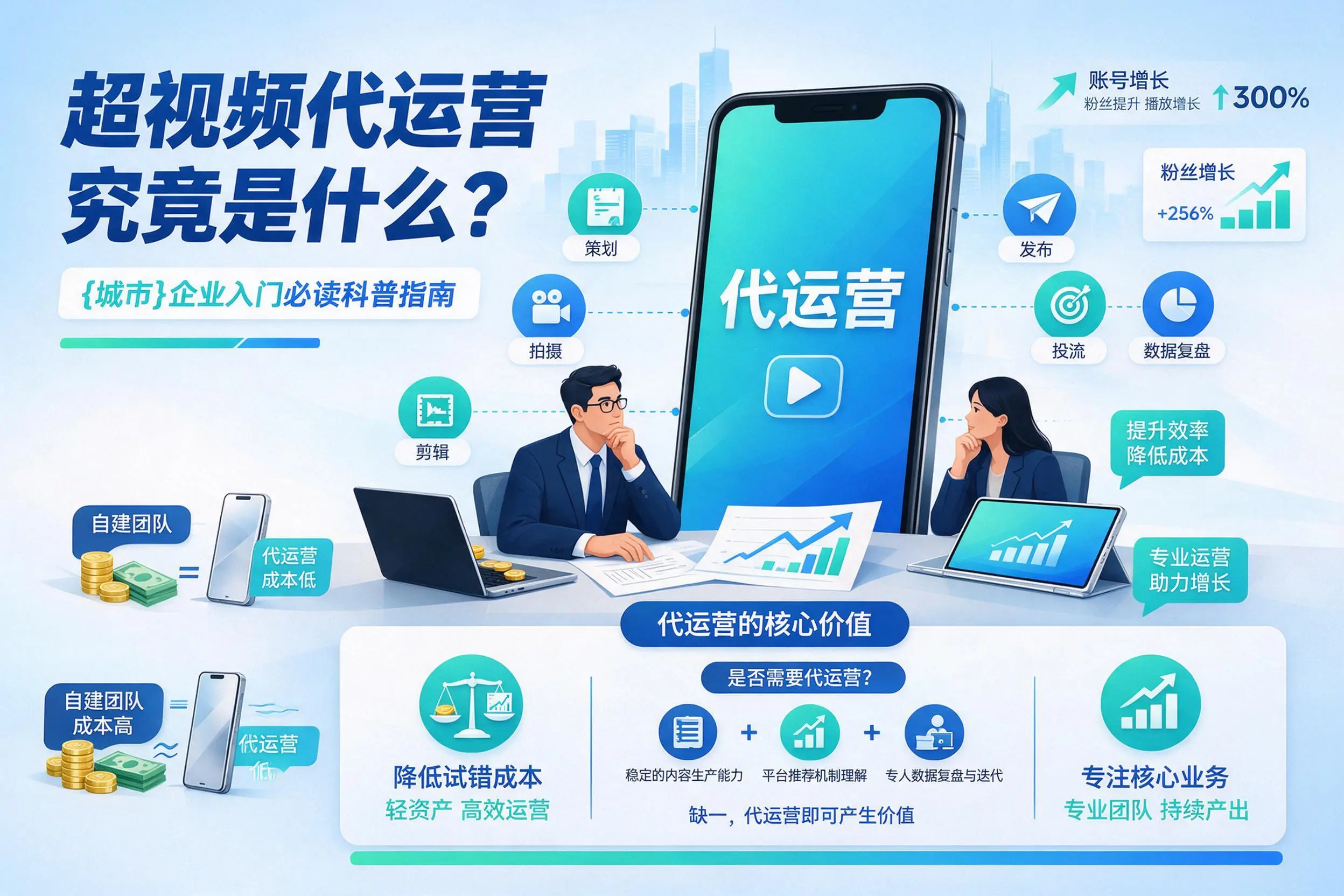 短视频代运营究竟是什么？衡阳企业入门必读科普指南