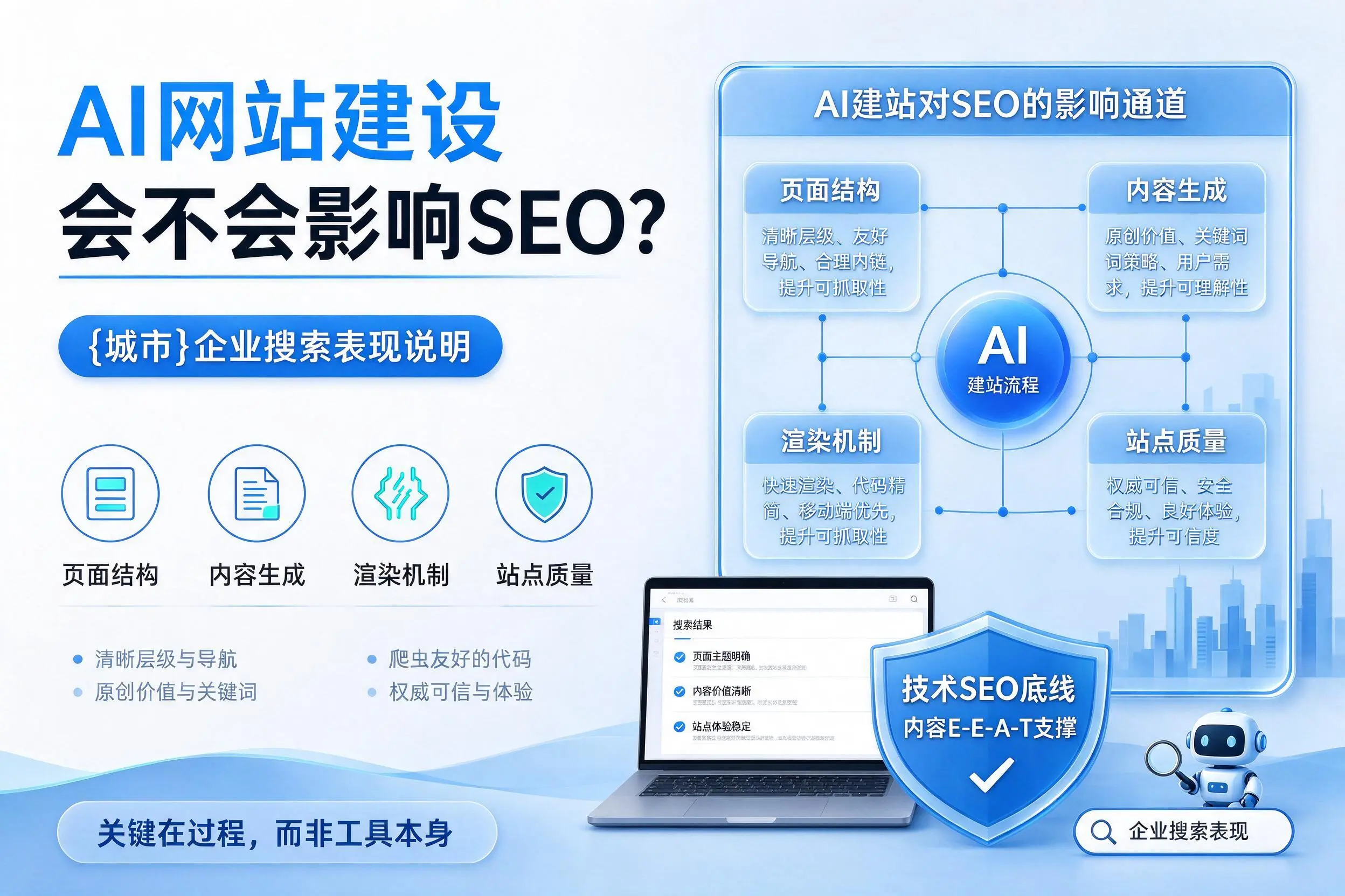 AI网站建设会不会影响SEO？衡阳企业搜索表现说明