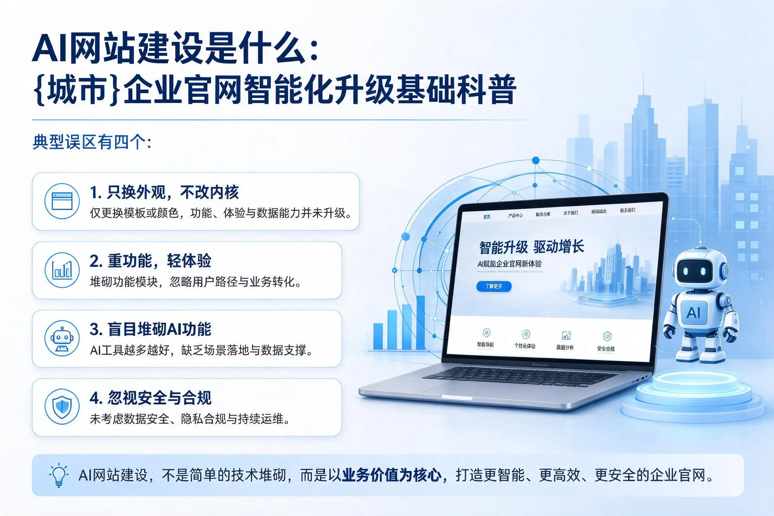 AI网站建设是什么:衡阳企业官网智能化升级基础科普